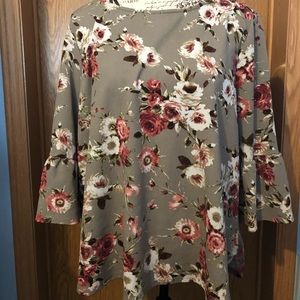 Plus size blouse